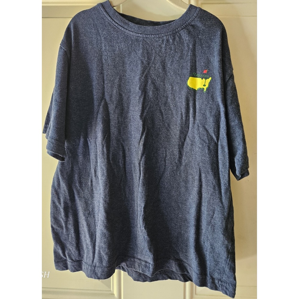 Augusta National Masters Tournament 2026 Golf Shirt Kids Small 6 Blue